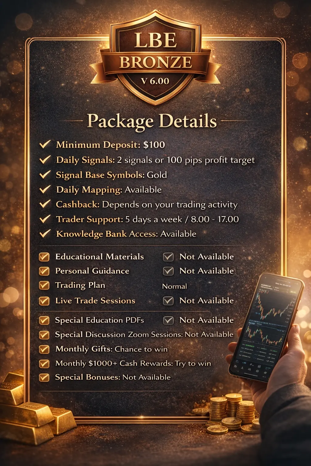 FX Orga Bronze service tier