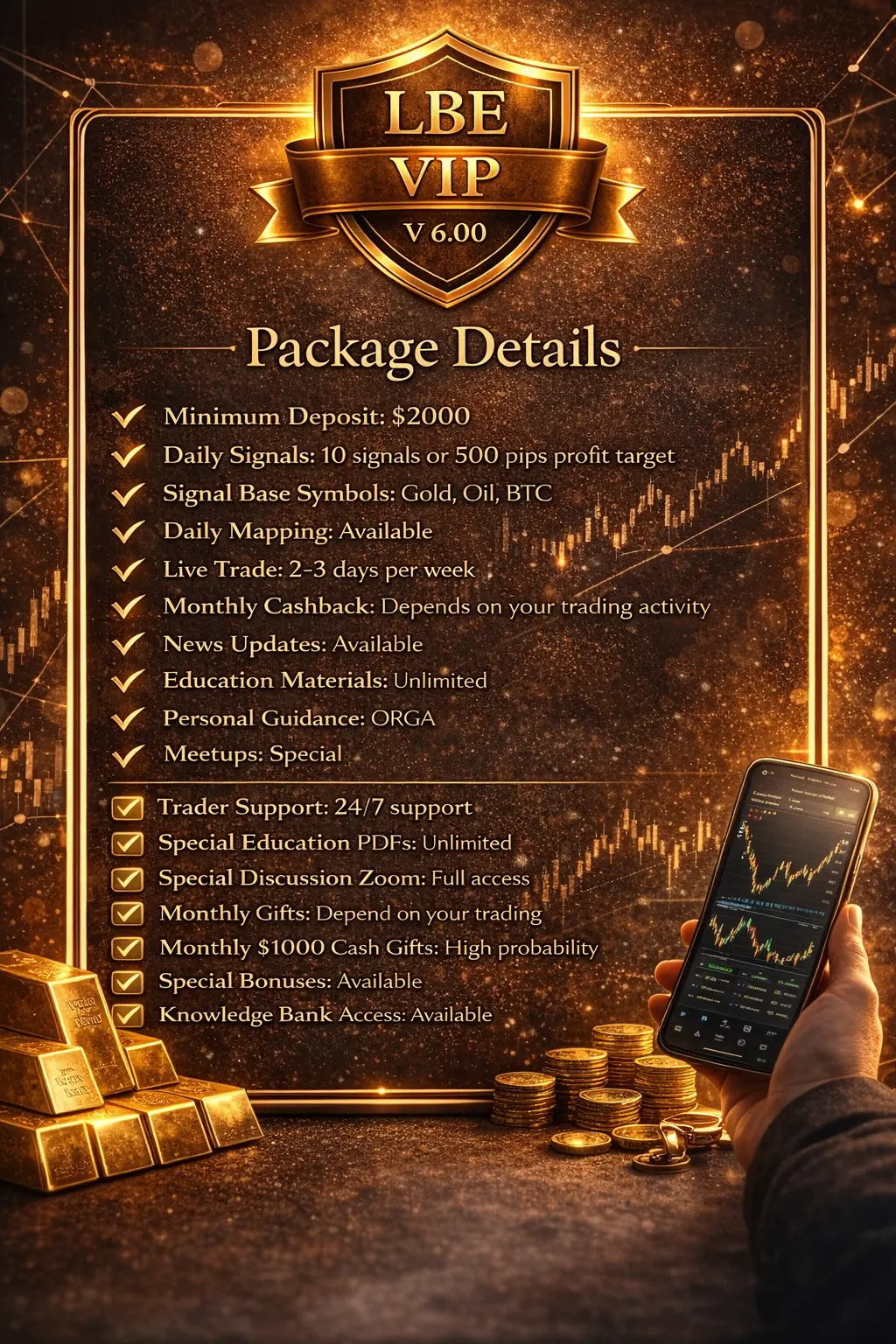 FX Orga VIP service tier